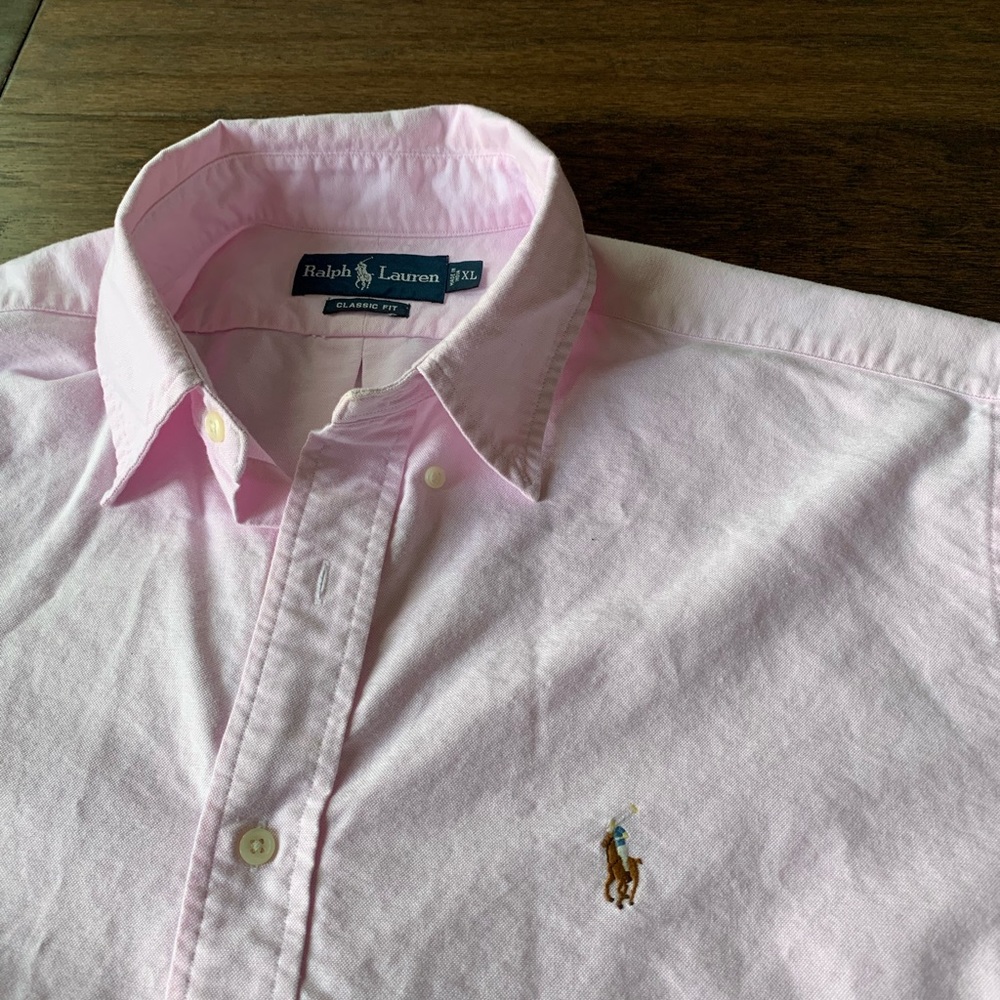 Vintage Multicolored Pony Polo Shirt